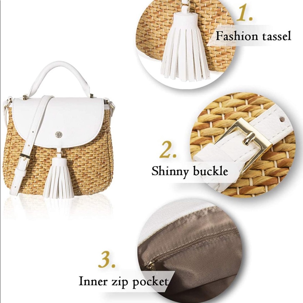 Straw Handbag - Picture 5 of 7